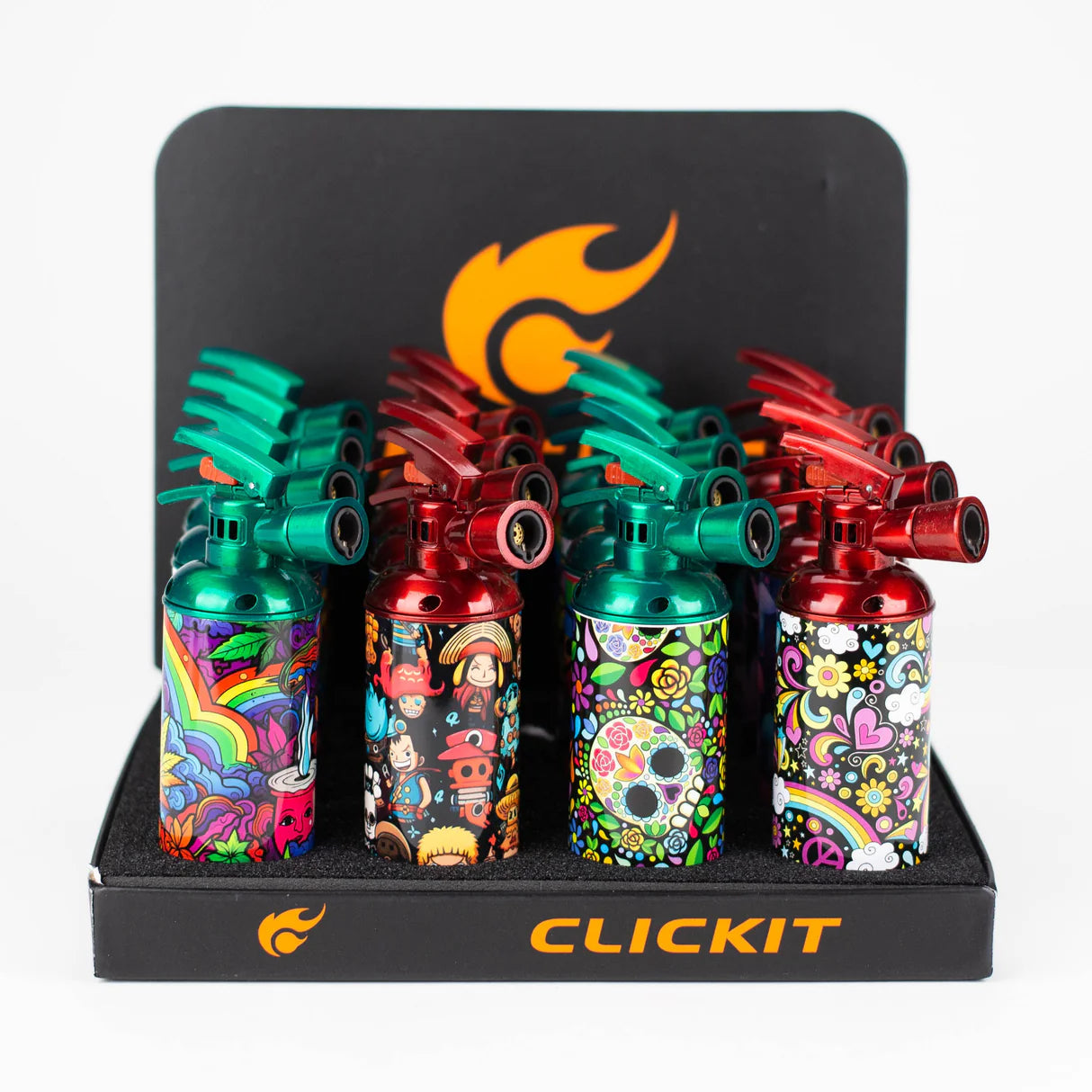 6339 Click It Lighters 16 Pcs
