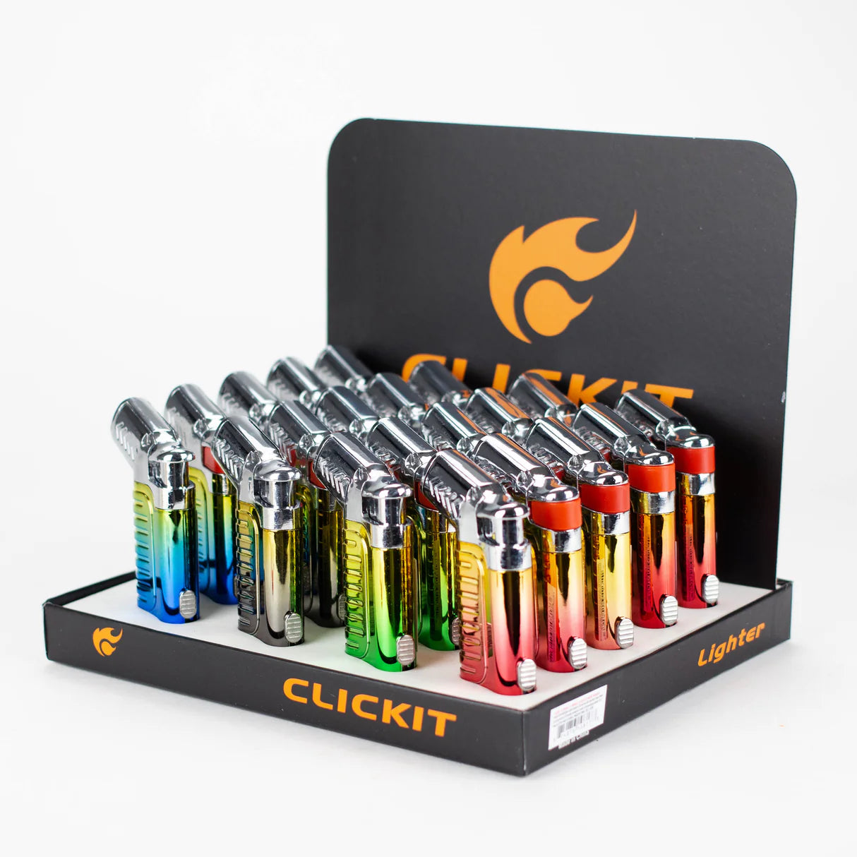 GH-10817 rubber grip triple torch w/cigar puncher (20 pcs/box, 12 boxes/case)