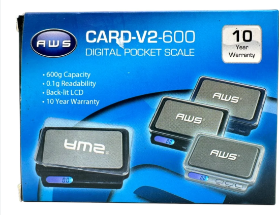 AWS Card Scale 600 * 0.1g