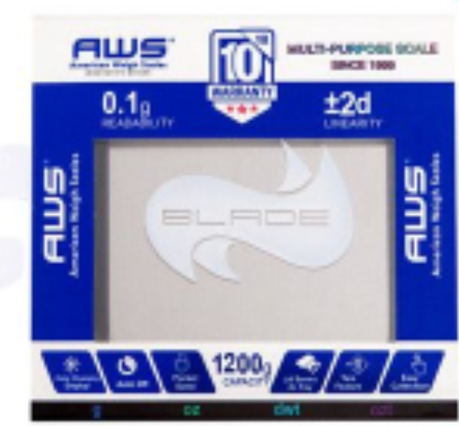 AWS Blade Scale 1200 * 0.1g