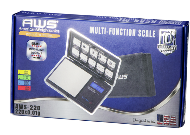 AWS 220 * 0.01g Scale