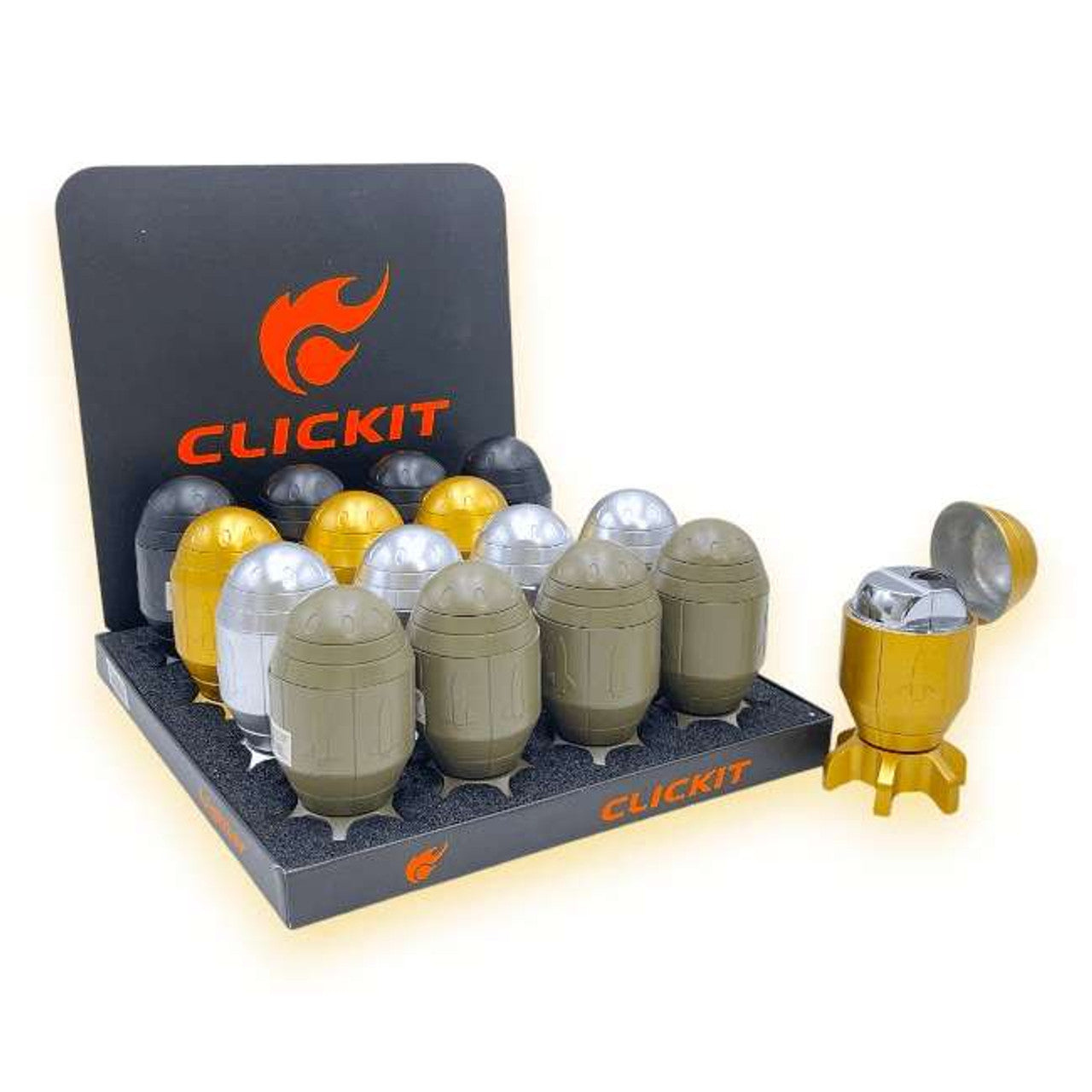 9665 Click It Lighters 16 pcs/box