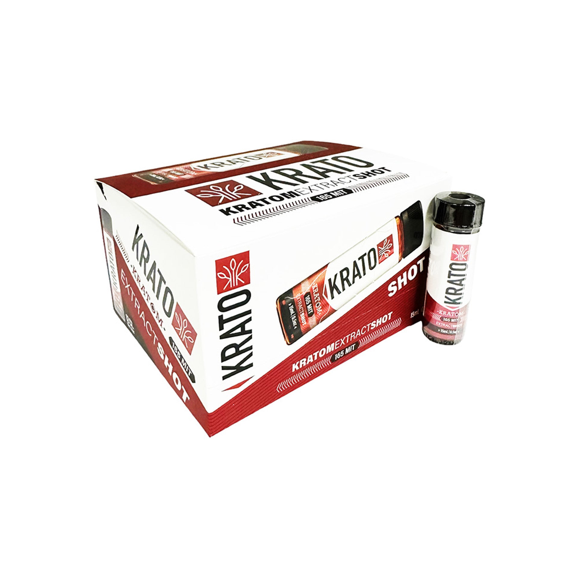 Krato Kratom extract shot 12ct in a box