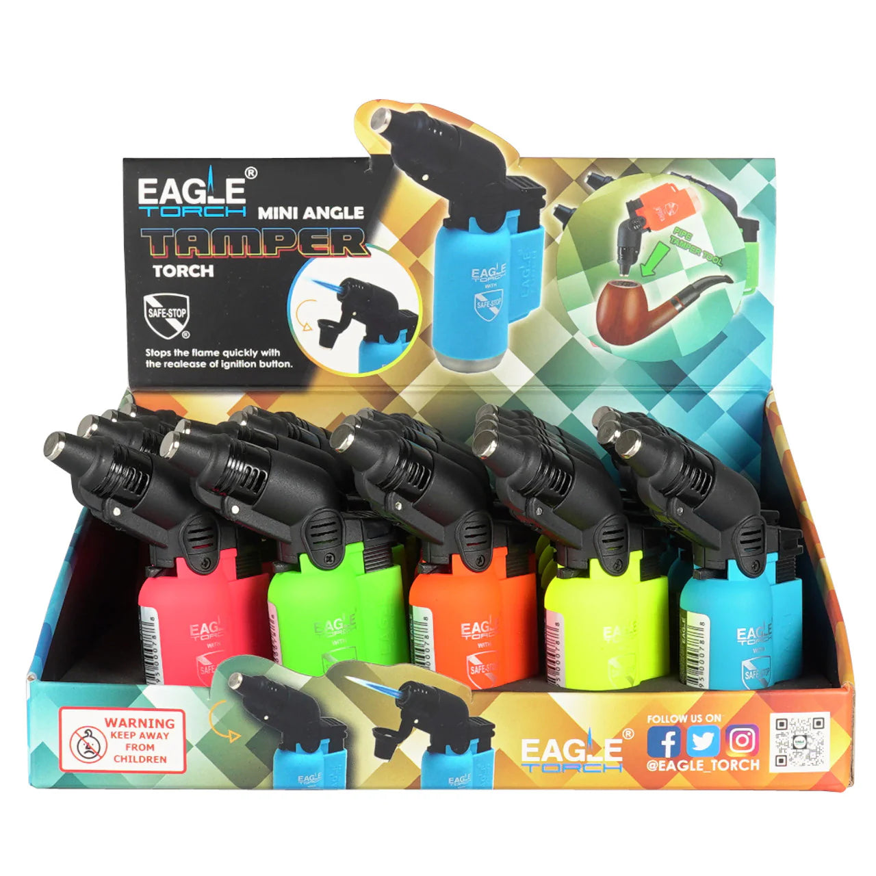 PT116T Eagle Torch Mini-Angle Tamper