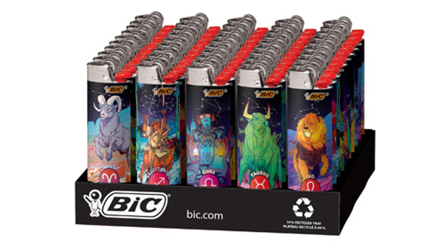 BIC lighter Astrology Tray