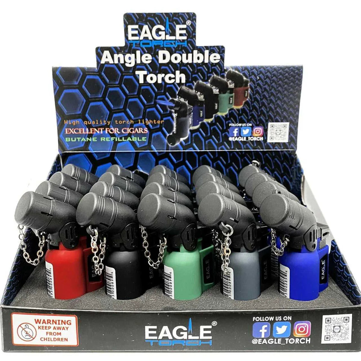 PT150AD Eagle Torch Mini-Angle Double