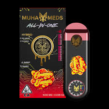Muha Meds D8 Cartridge 1000 MG 10 Count |-AGENT ORANGE