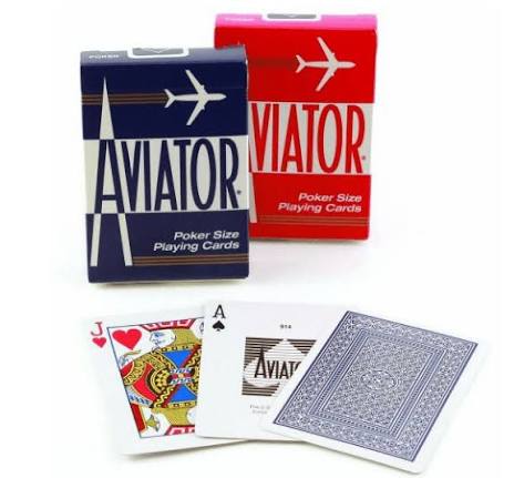 Playing cards aviator