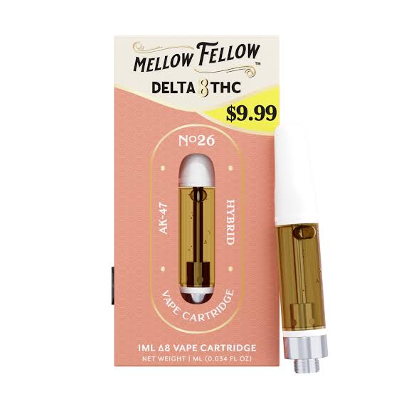 Mellow Fellow 1ml Cartridge Delta 8 6ct|Box-Ak-47 - Hybrid