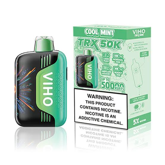 VIHO TRX 50K Puffs 5ct/box Cool Mint