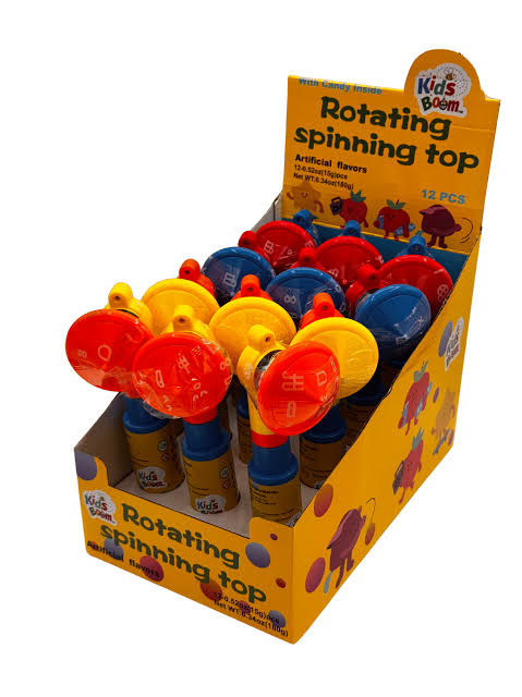 Top Spinning Flash Toy 12ct