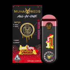 Muha Meds D8 Cartridge 1000 MG 10 Count |-GELATO