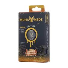 Muha Meds 2g Cartridge Thcp 5 In a Box |-Orange Creamsicle | Sativa