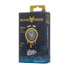 Muha Meds 2g Cartridge Thcp 5 In a Box |-Gush Mintz | Indica