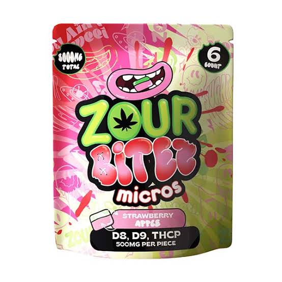 Zour Bitez Micros 3000mg Gummies 6ct