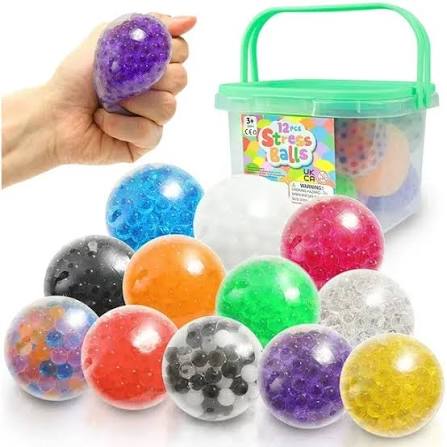 STRESS BALL MIX DESIGNS 12CT/PACK