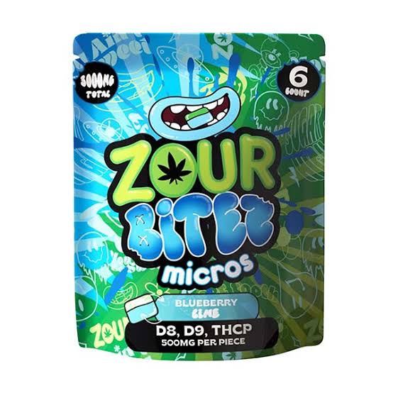 Zour Bitez Micros 3000mg Gummies 6ct