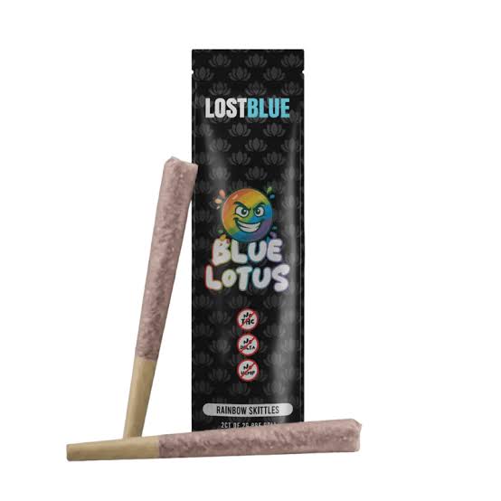 Zkittlez Blue Lotus Pre- Rolls 2g 50ct