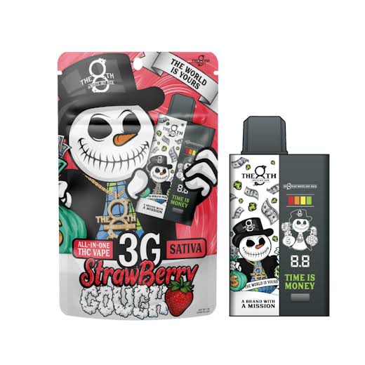 Game On Delta 10 Thc 1g Vape Cartridge 10 In A Box Strawberry Cough