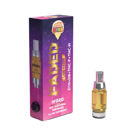 FADED CB9A 2.5 ML CARTRIDGE WHITE RUNTZ