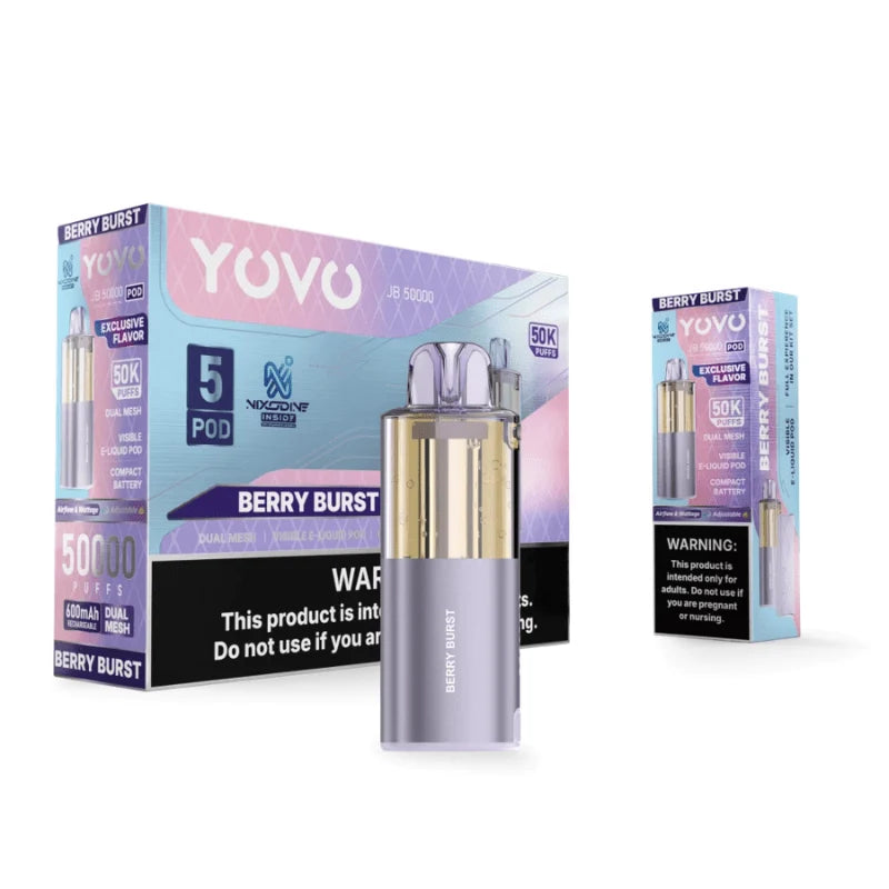 YOVO JB50000 KIT -TRIPLE BERRY