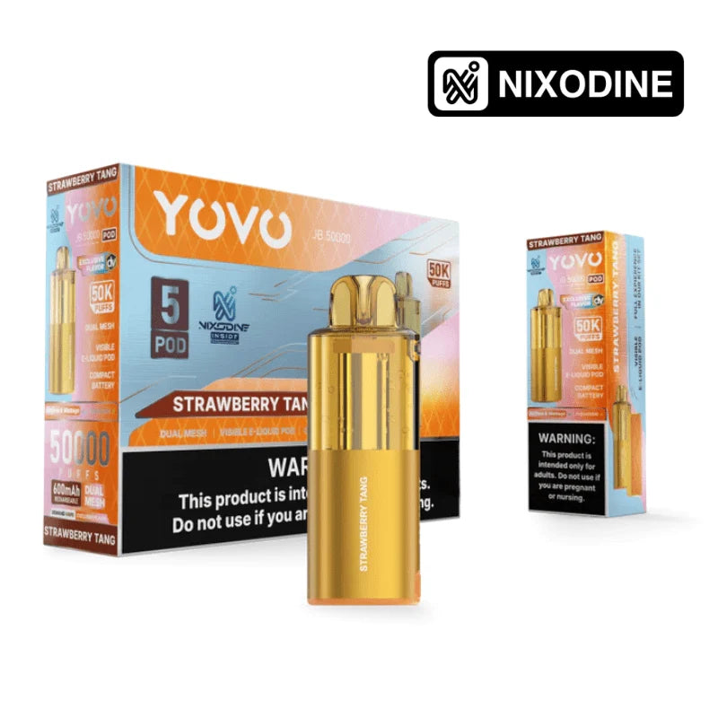YOVO JB50000 KIT -SOUR STRAWBERRY