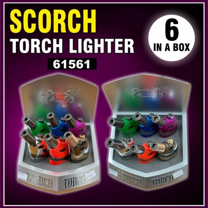 SCORCH TORCH LIGHTER 61561 (6 IN A BOX)