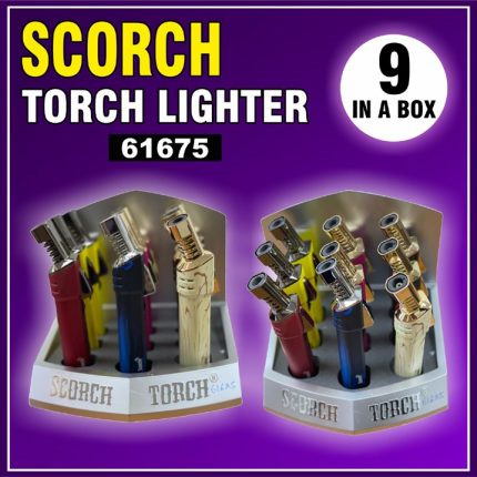 SCORCH TORCH LIGHTER 61675 (9 IN A BOX)