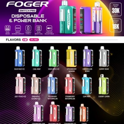 FOGER SWITCH PRO KIT 30000 PUFFS