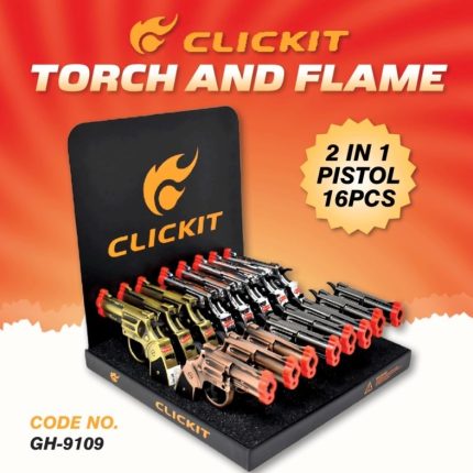 Torch and flame 2 in 1 pistol (16pcs)