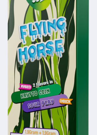 Flying Horse 3.8g THCP 2in1 Disposable 5 In A Box