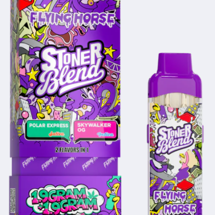Flying Horse 3.8g STONER BLEND THCP 2in1 Disposable 5 In A Box