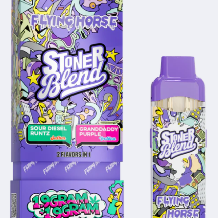 Flying Horse 3.8g STONER BLEND THCP 2in1 Disposable 5 In A Box