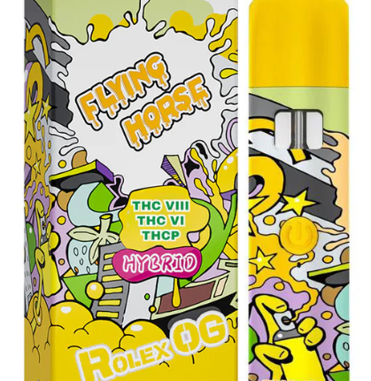 Flying Horse 3g Stoner Blend THC VIII -THC VI-THCP Disposable 5 In A Box