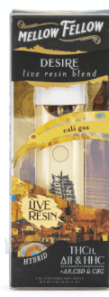 Mellow Fellow Live Resin Blend Disposable 2g 6 in a box