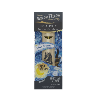 Mellow Fellow Live Resin Blend Disposable 2g 6 in a box