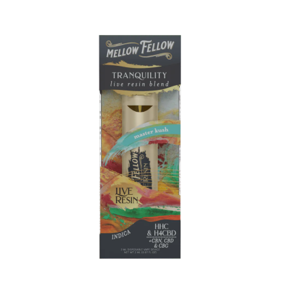 Mellow Fellow Live Resin Blend Disposable 2g 6 in a box