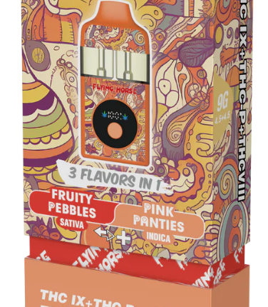 Flying horse 9 gm Stoner Blend THCP Disposable 5 In A Box