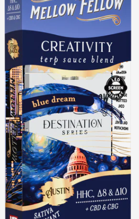 Mellow Fellow 5ml Disposable Vape - Destination series 6ct/box