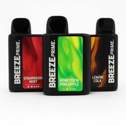 Breeze Prime 6000 Puffs 5 in a box