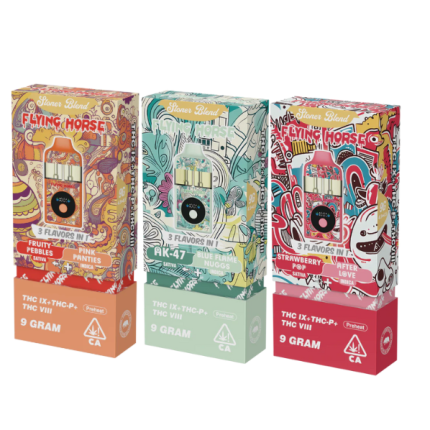Flying horse 9 gm Stoner Blend THCP Disposable 5 In A Box